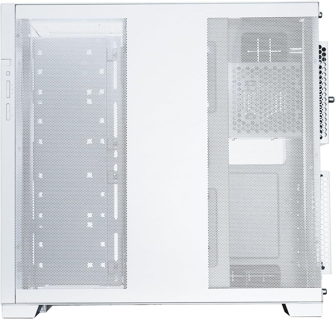 Lian Li Dynamic EVO XL - Up to 280mm E-ATX Motherboard - ARGB Lighting Strips - Up to 3X 420mm Radiator -Front and Side Tempered Glass Panels - Reversible Chassis- Cable Management (O11DEXL-W)