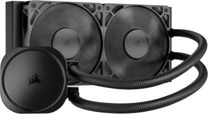 CORSAIR Nautilus 360 RS ARGB Liquid CPU Cooler – 360mm AIO – Low-Noise – Direct Motherboard Connection – Daisy-Chain – Intel LGA 1851/1700, AMD AM5/AM4 – 3X RS120 ARGB Fans Included – White