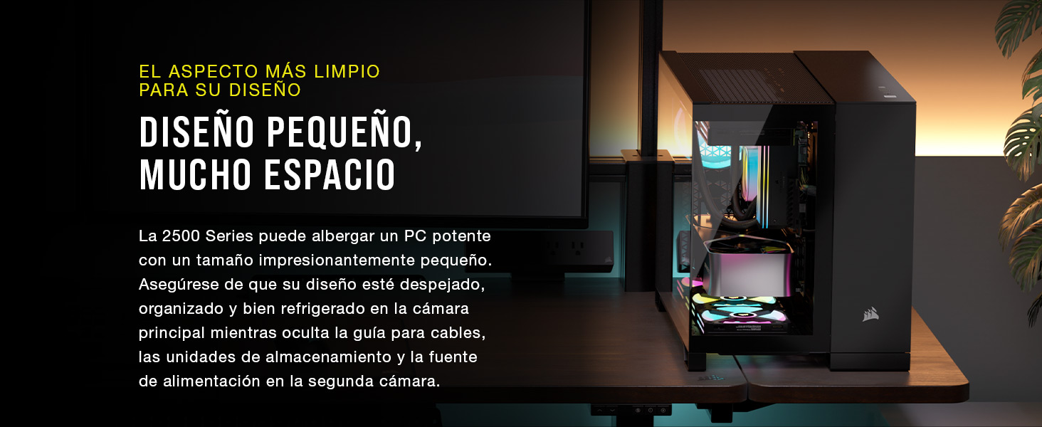 MICRO ATX, construcción de factor de forma pequeño, pc de doble cámara, pc compacto de doble cámara