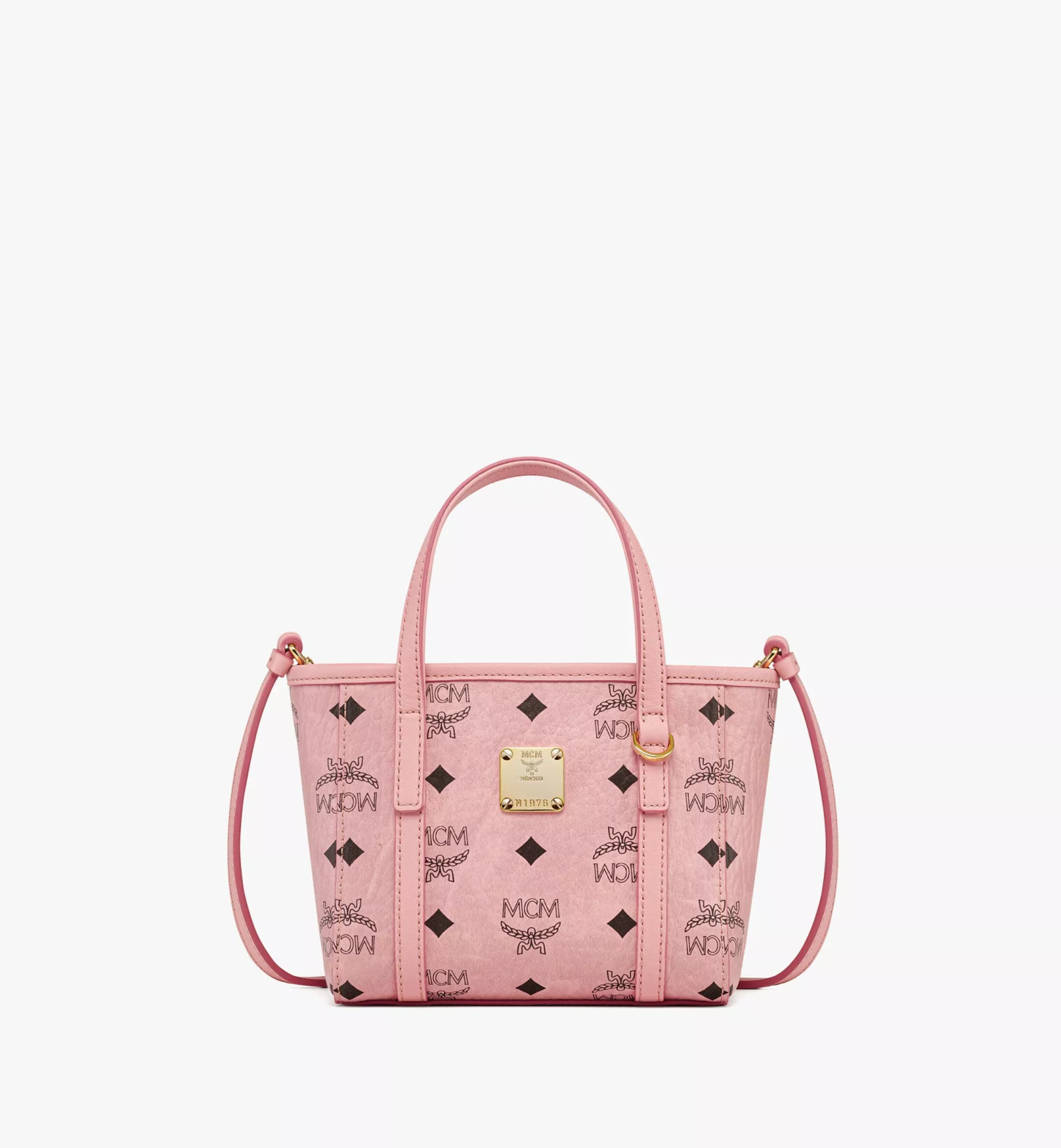 Toni Top-Zip Shopper in Visetos（X-Mini）
