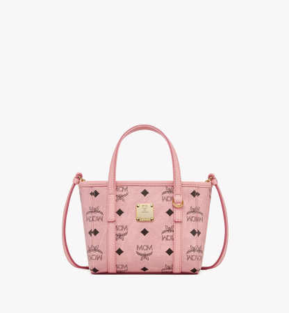 Toni Top-Zip Shopper in Visetos（X-Mini）