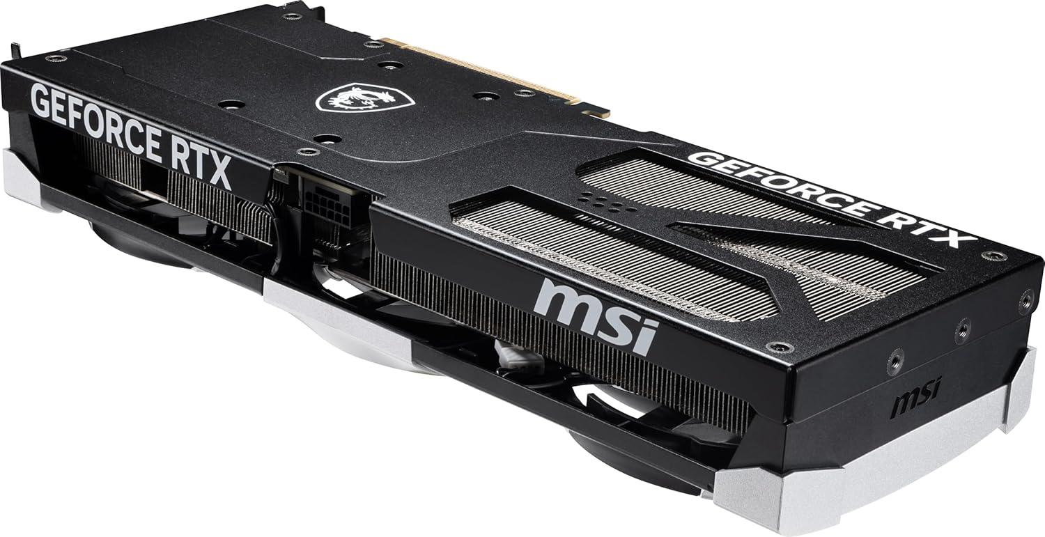msi Gaming RTX 5070 12G Ventus 3X OC Graphics Card (12GB GDDR7, 192-bit, Extreme Performance: 2557 MHz, DisplayPort x3 2.1a, HDMI 2.1b, NVIDIA Blackwell Architecture)