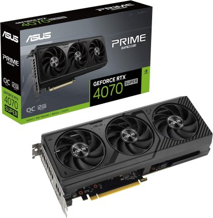 ASUS The SFF-Ready Prime GeForce RTX™ 5070 White OC Edition Graphics Card, NVIDIA (PCIe® 5.0, 12GB GDDR7, HDMI®/DP 2.1, 2.5-Slot, Axial-tech Fans, Dual BIOS)