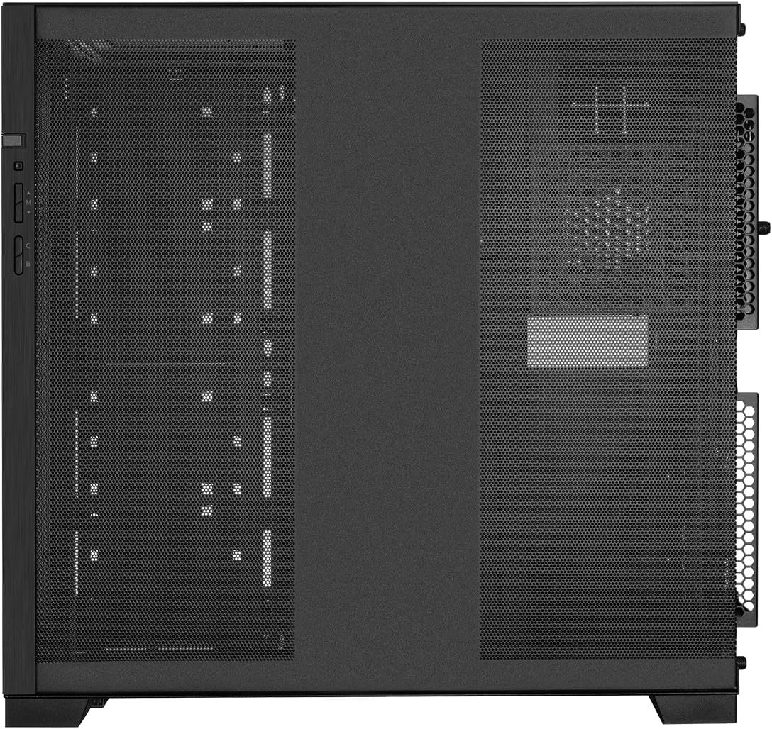 Lian Li Dynamic EVO XL - Up to 280mm E-ATX Motherboard - ARGB Lighting Strips - Up to 3X 420mm Radiator -Front and Side Tempered Glass Panels - Reversible Chassis- Cable Management (O11DEXL-W)