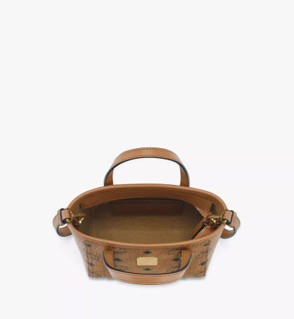 Toni Top-Zip Shopper in Visetos（X-Mini）