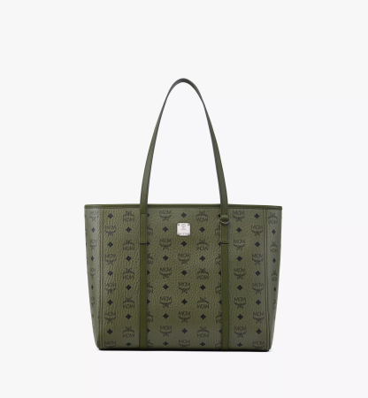 Toni Top-Zip Shopper in Visetos（Medium）