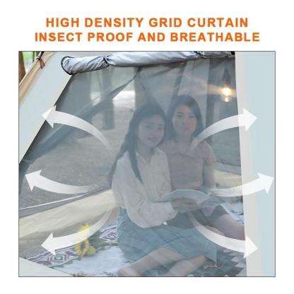 Camping tent Automatic Tent 4-6 people Waterproof and sun Proof Large size tent with canopy inflatable air tent