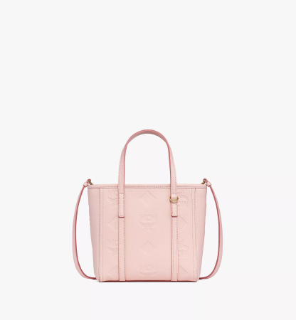 Toni Top-Zip Shopper in Maxi Monogram Leather（Small）