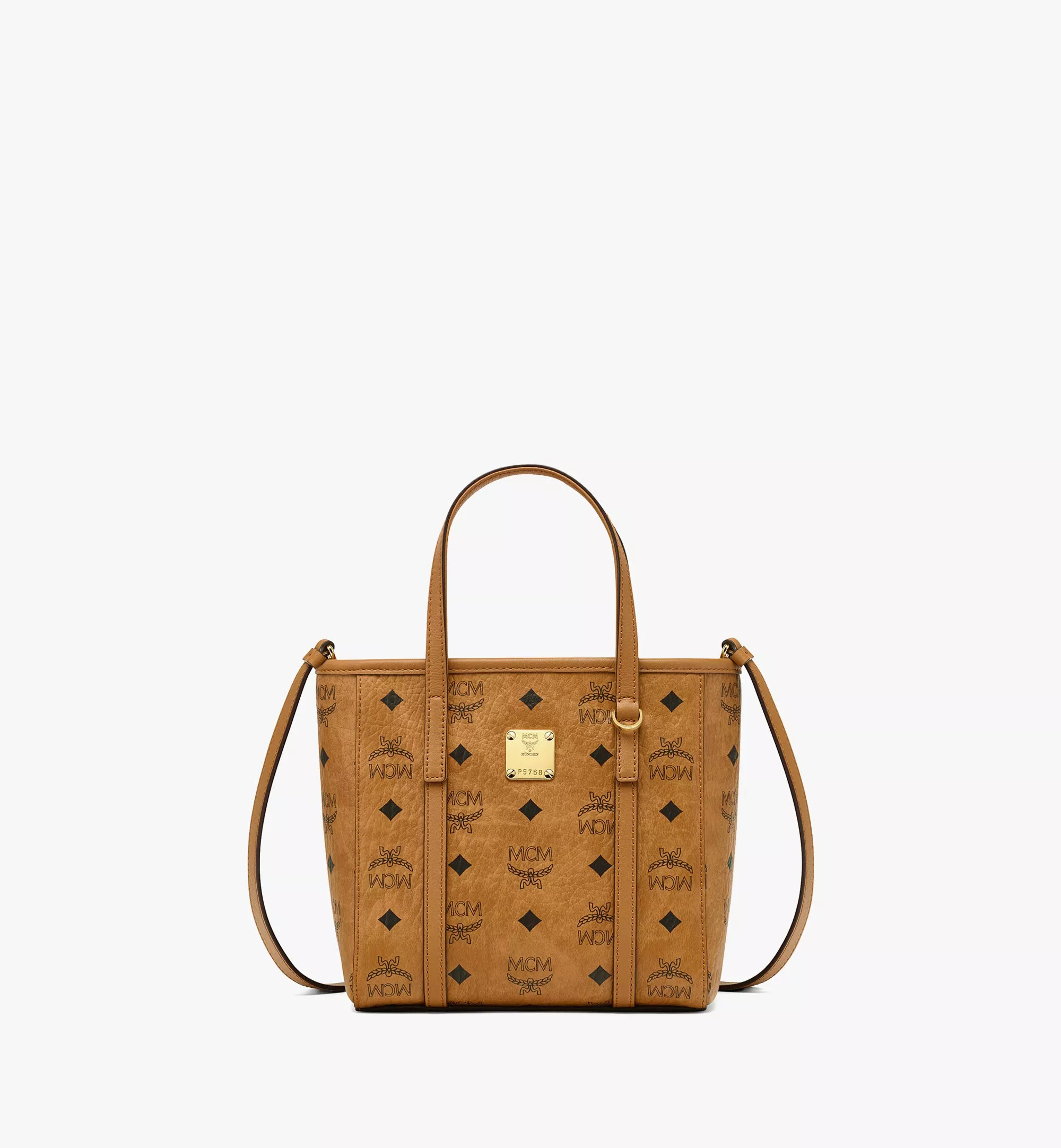 Toni Top-Zip Shopper in Visetos（Mini）