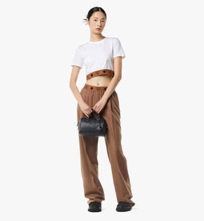 Ella Boston Bag in Visetos（Small）
