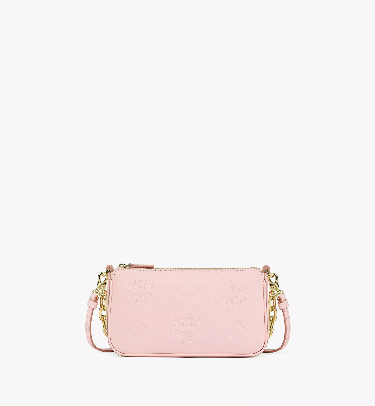 Aren Chain Crossbody in Maxi Monogram Leather（Medium）
