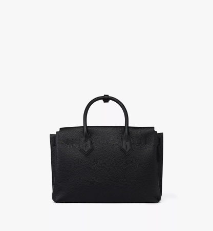 Milla Tote in Grained Leather（Medium）