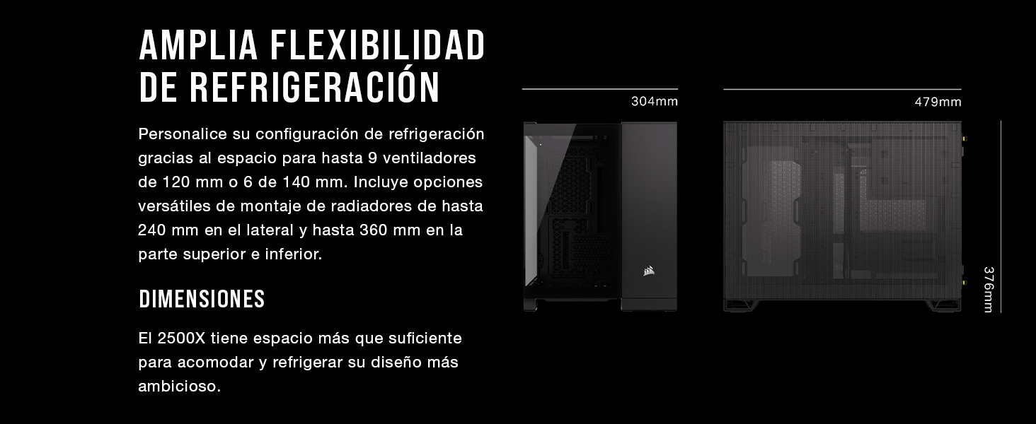 caja micro atx a medida, caja de cristal, MICRO ATX, caja pc doble cámara