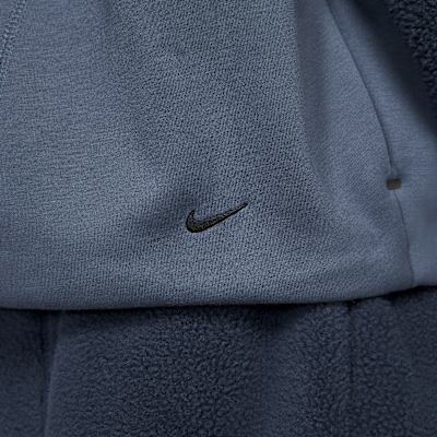 Men's Oversized Fleece-Paneled Hoodie