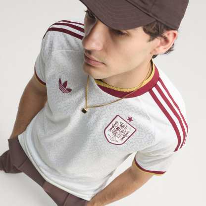 Spain 26 Away Authentic Jersey