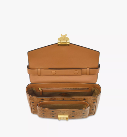 Tracy Satchel in Visetos Leather Mix（Small）