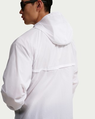 Men's Unlined Full-Zip Jacket — Sun Protection / Lightweight Skin Jacket