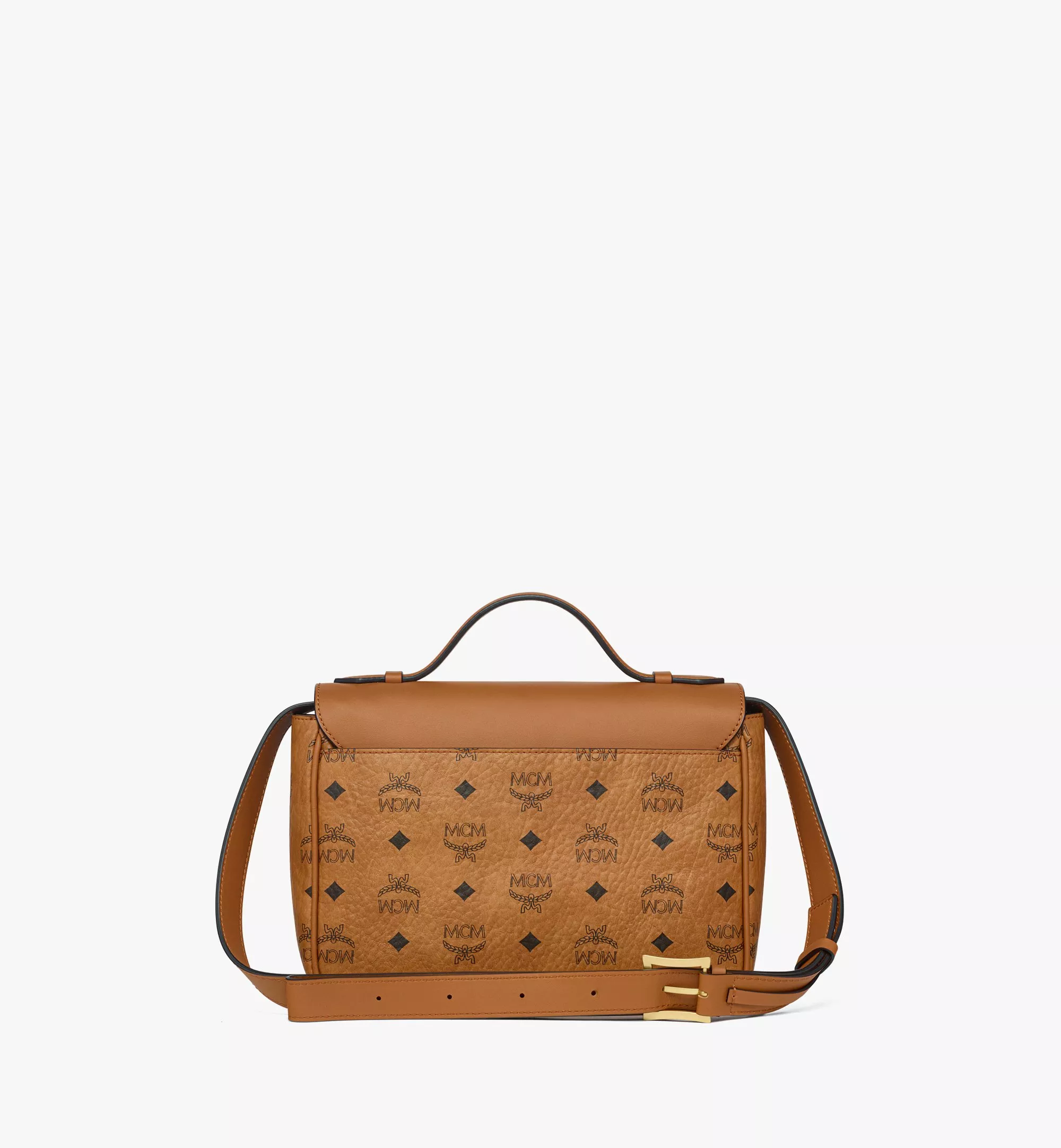 Tracy Satchel in Visetos Leather Mix（Small）