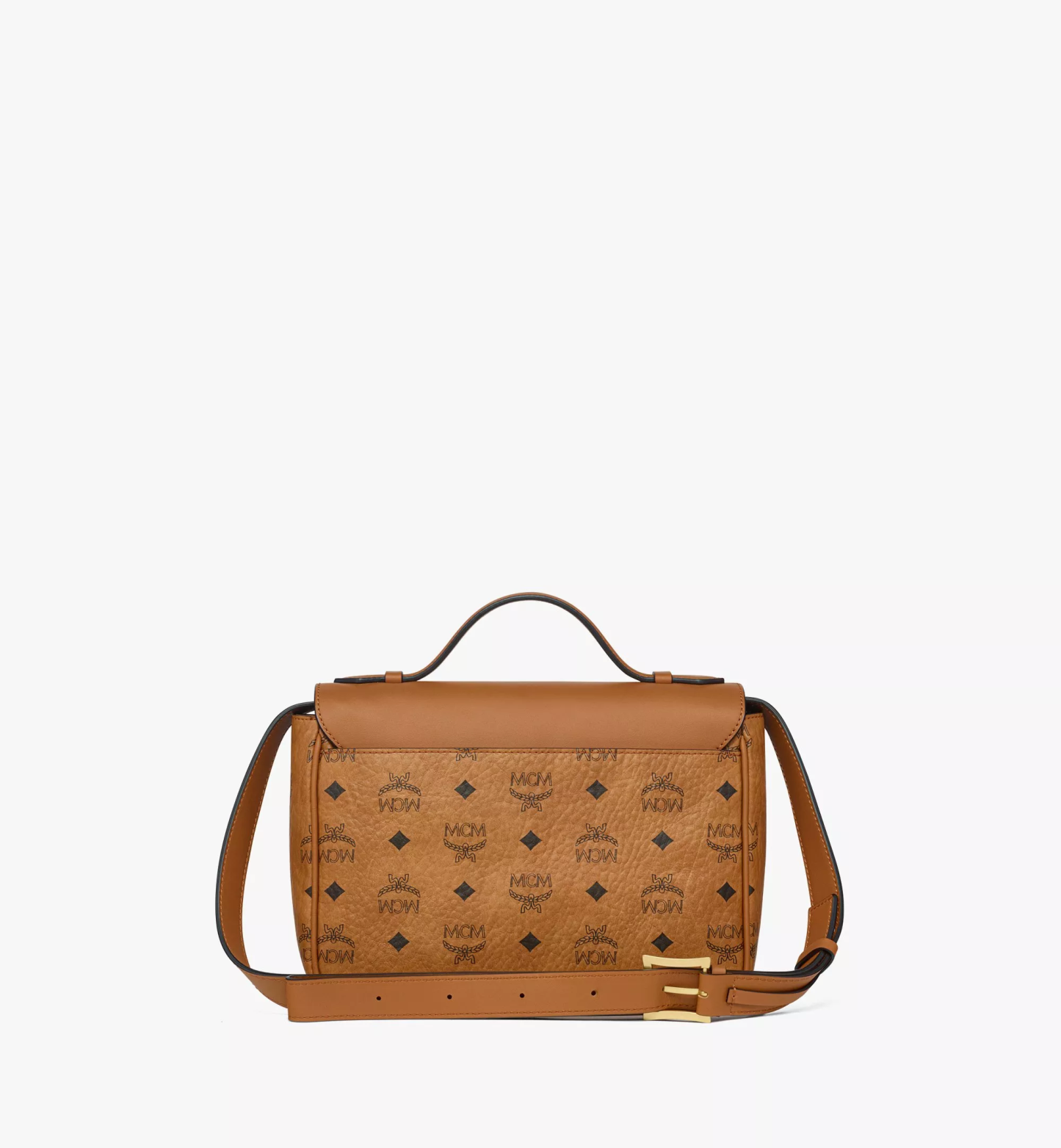 Tracy Satchel in Visetos Leather Mix（Small）