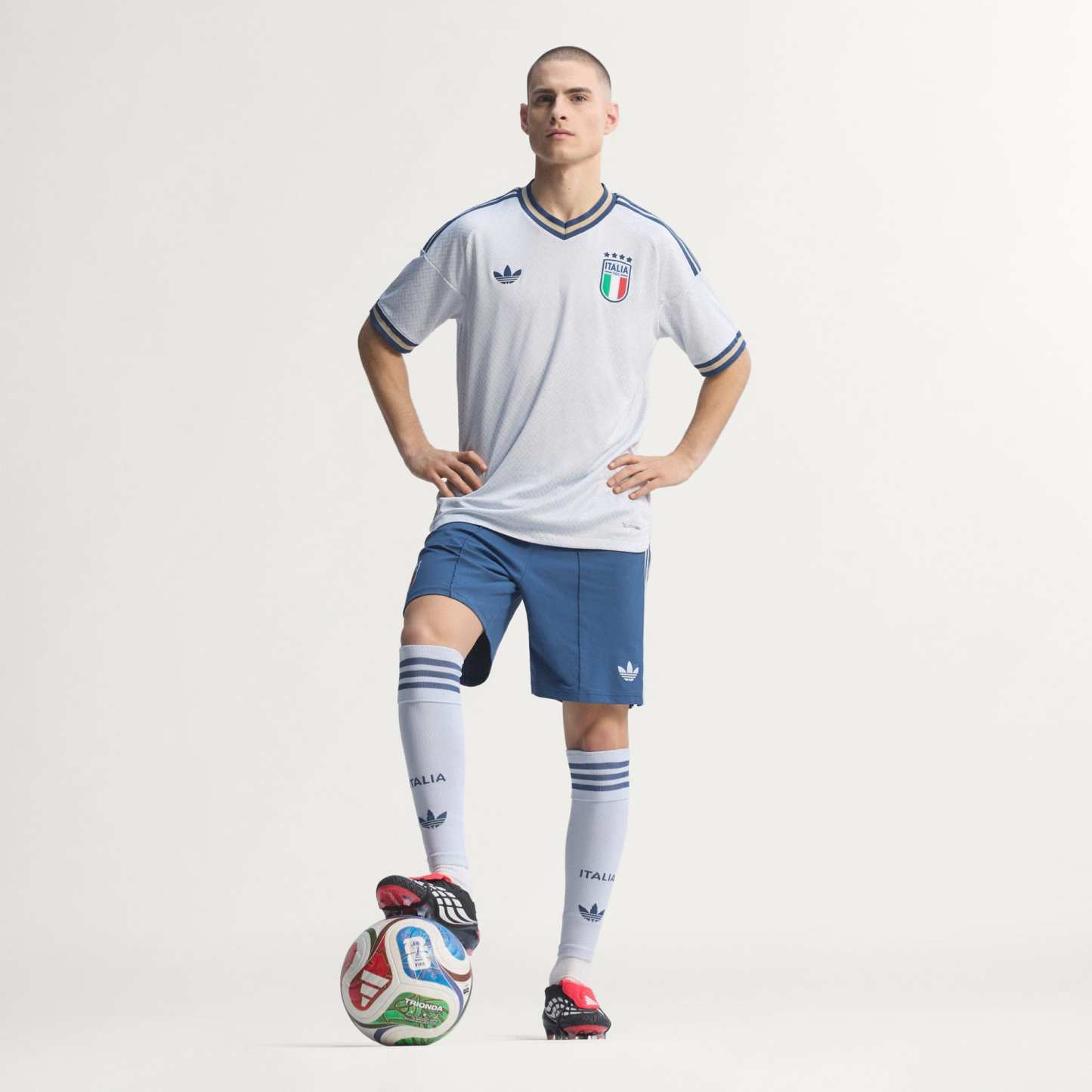 Italy 26 Away Authentic Jersey