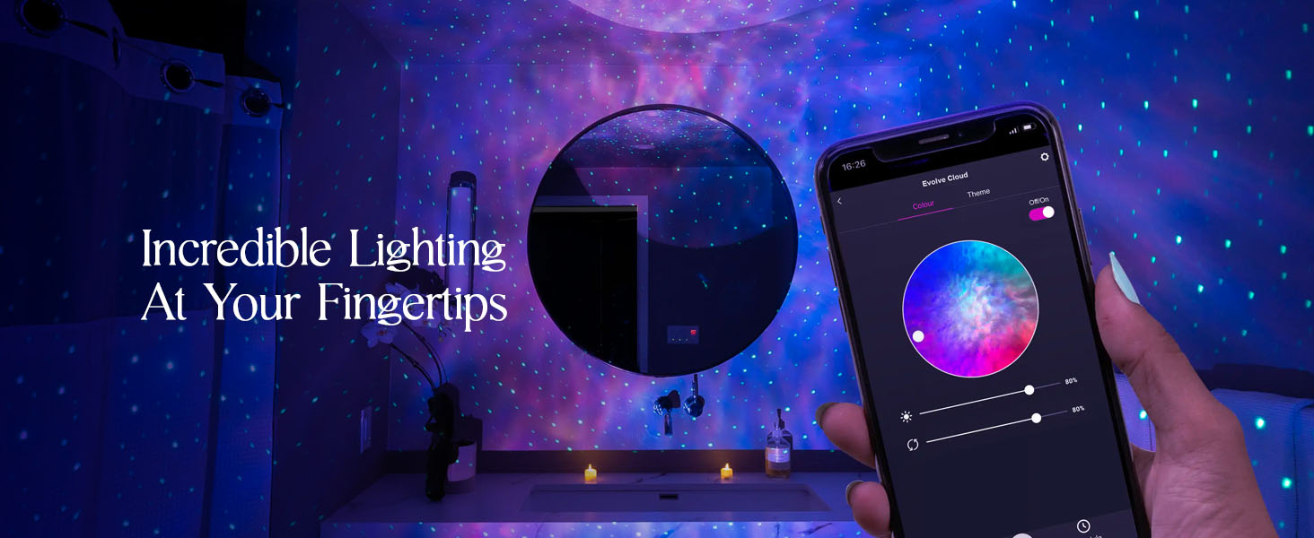 evolve star projector