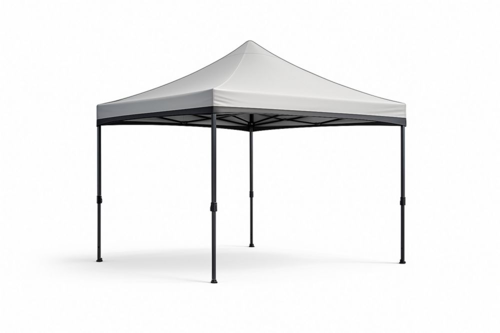 Gazebo Pieghevole 3x3 metri in Poliestere con Struttura in Acciaio