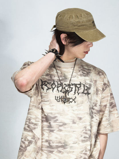 PeopleStyle Gothic Desert Camo T-Shirt