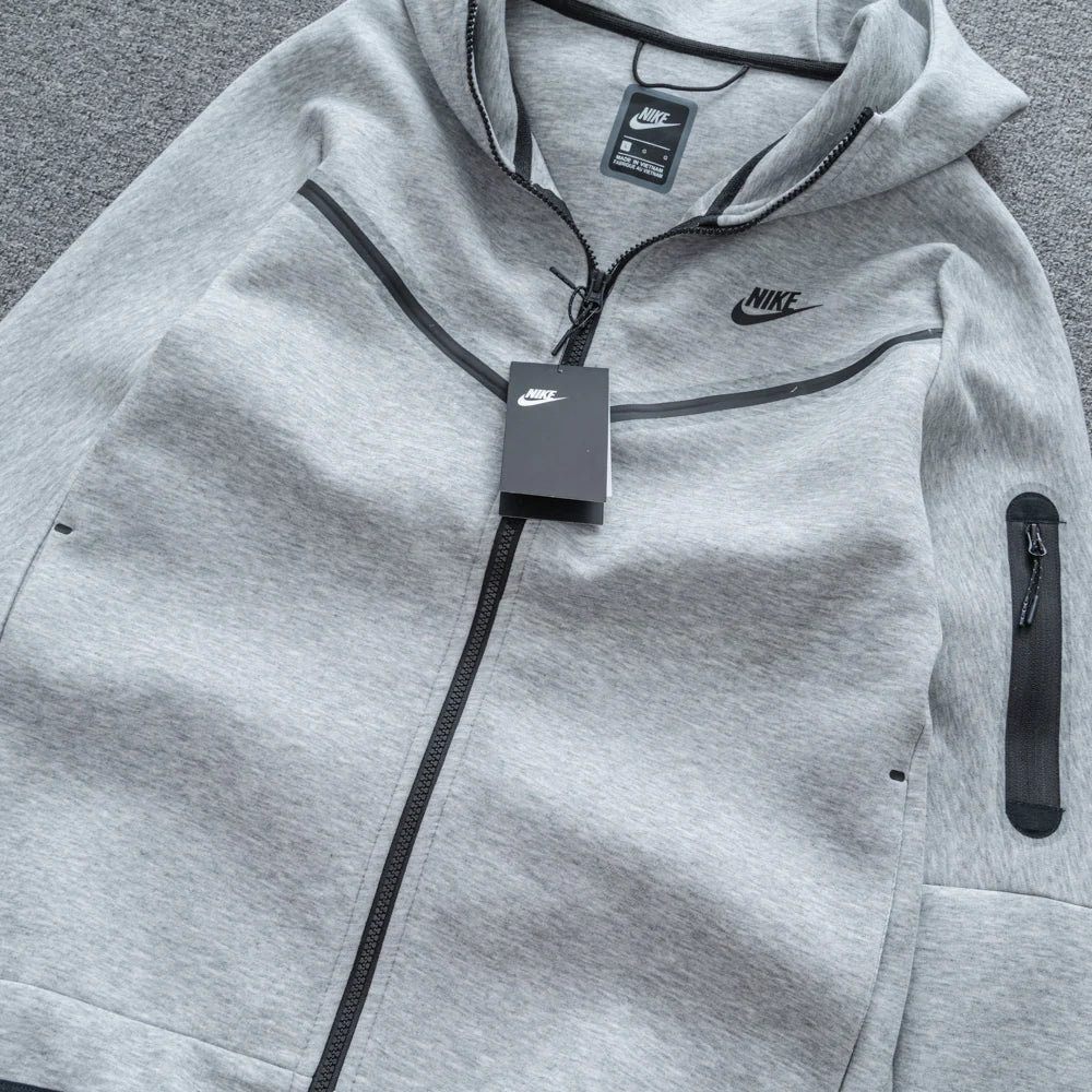 Conjunto  Tech Fleece Cinza