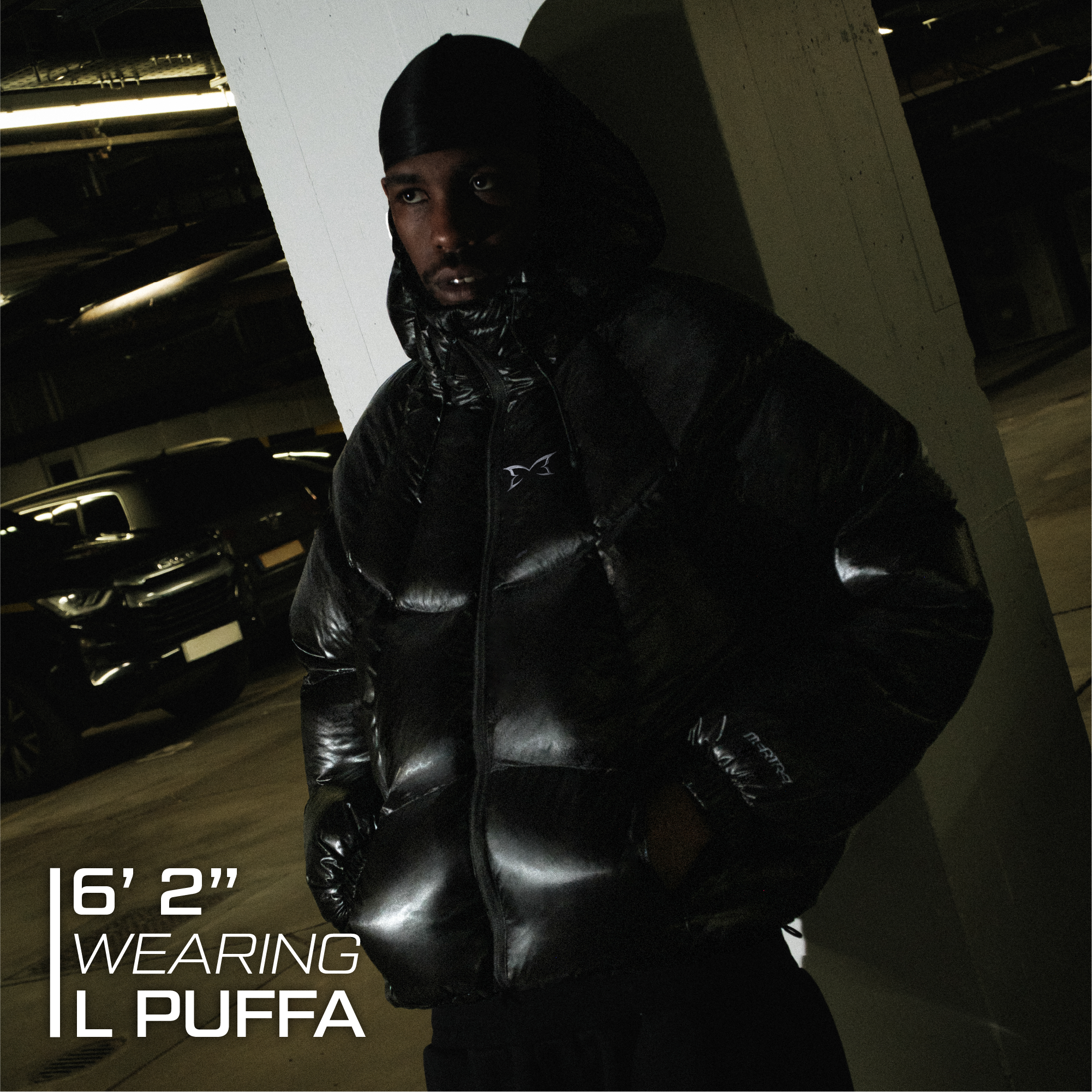 Grid Puffa (Black)