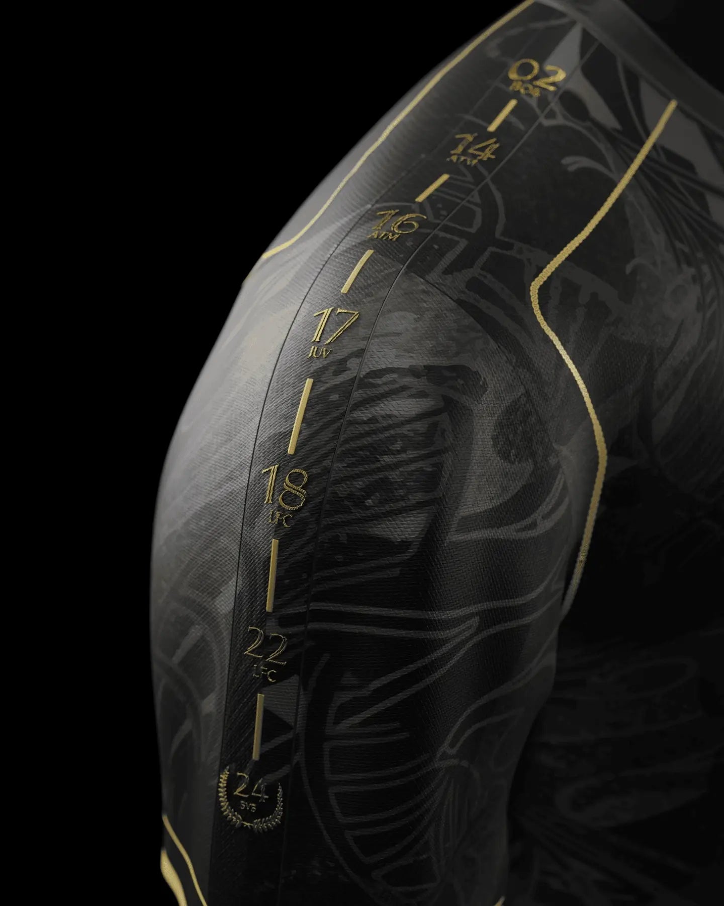 Madrid Jersey - Black Edition