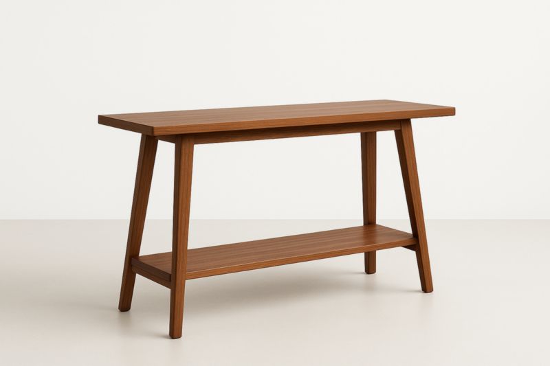 Console en Bois de Noyer 120x40x75 cm