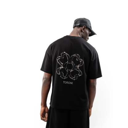 T-shirt Noir Obsidienne