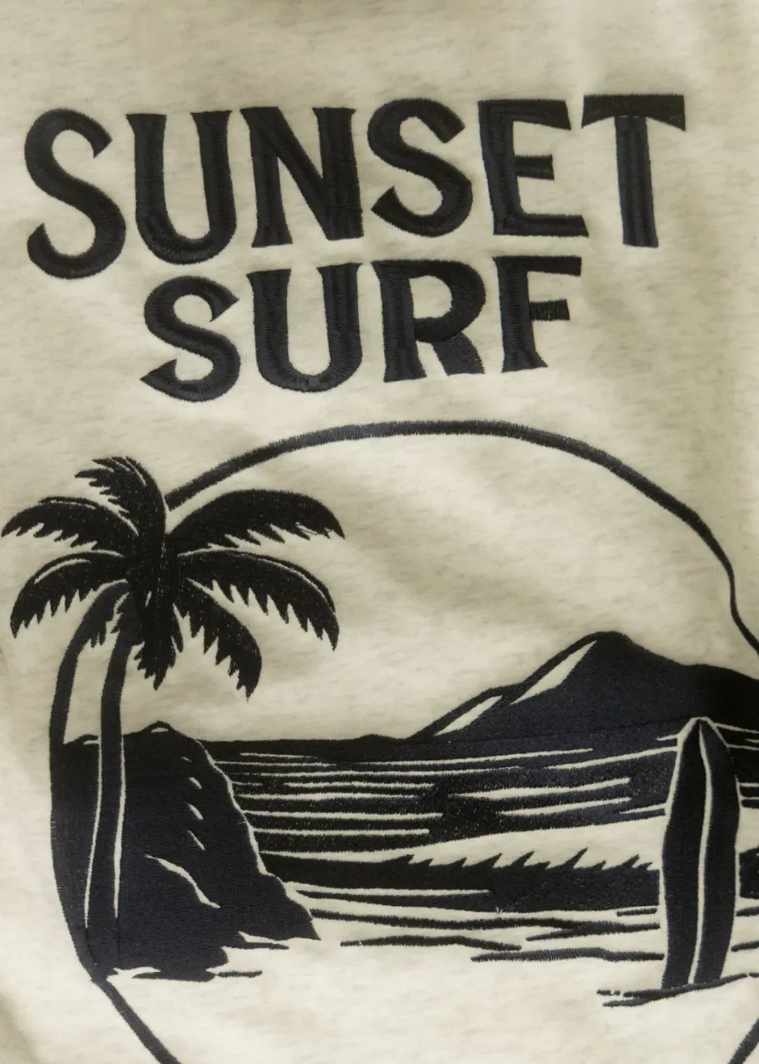 Sunset Surf Graphic Pullover Hoodie