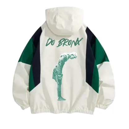 Charles Oliveira x Brazil Windbreaker Green