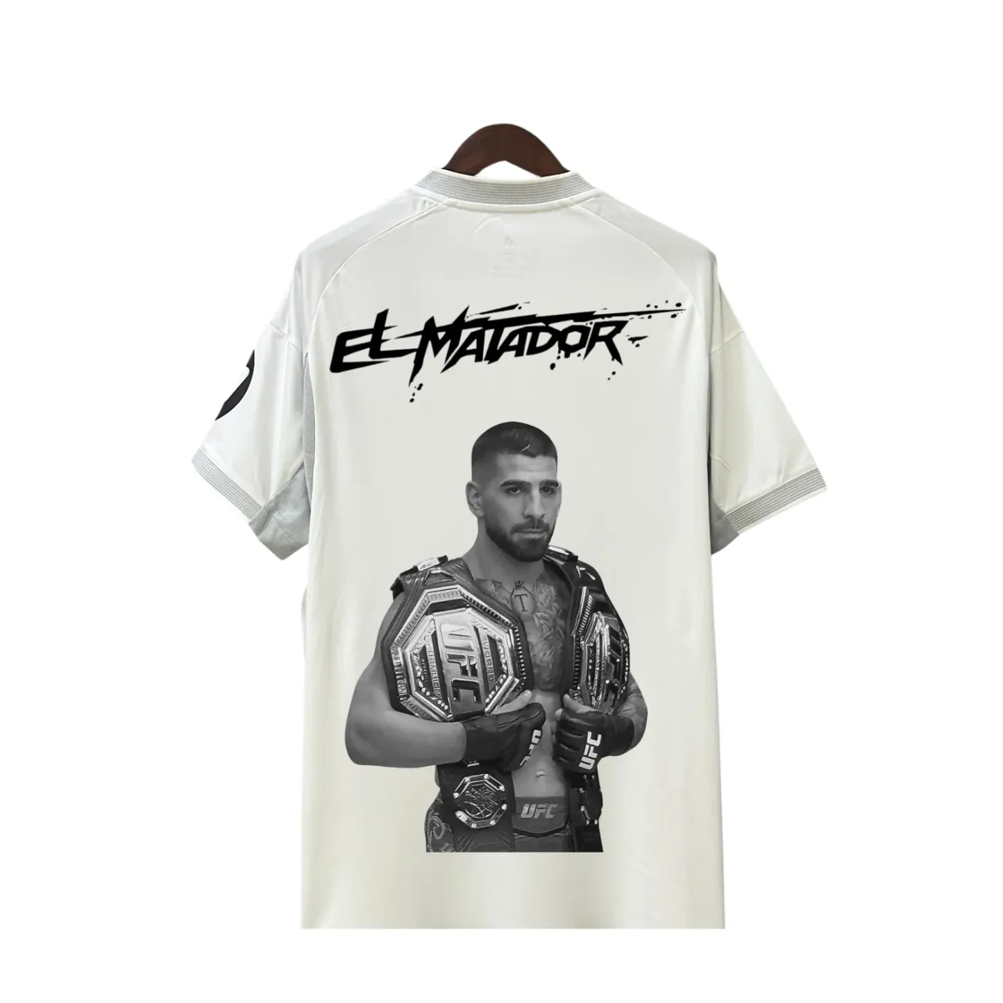 Ilia Topuria Double Champion Edition White