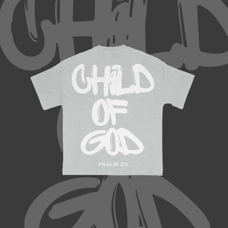 Child Of God Print T-shirt