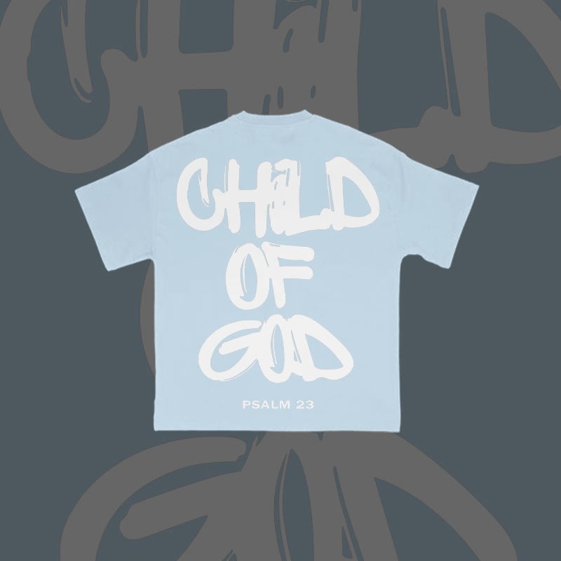 Child Of God Print T-shirt