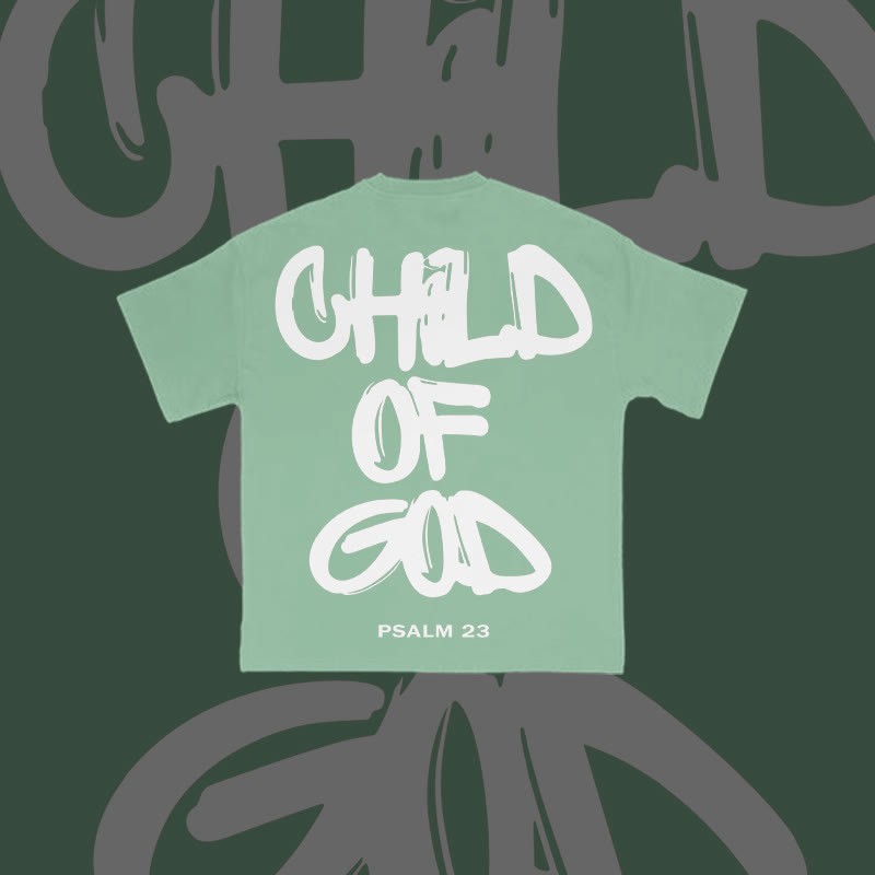 Child Of God Print T-shirt