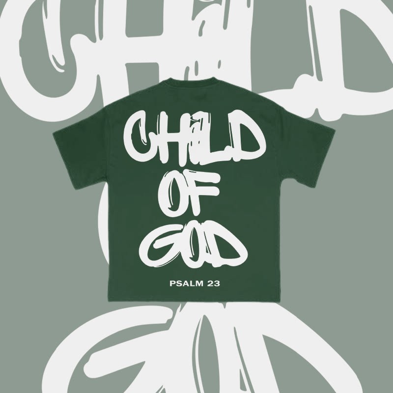 Child Of God Print T-shirt