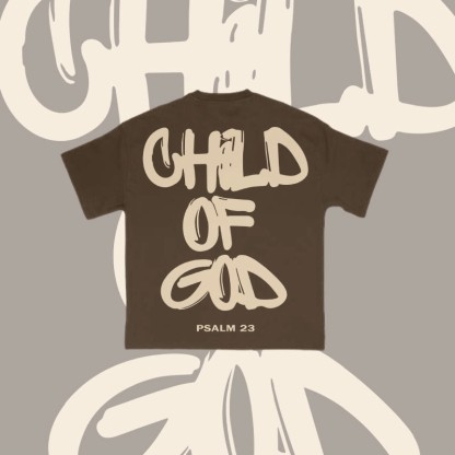 Child Of God Print T-shirt
