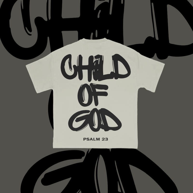 Child Of God Print T-shirt