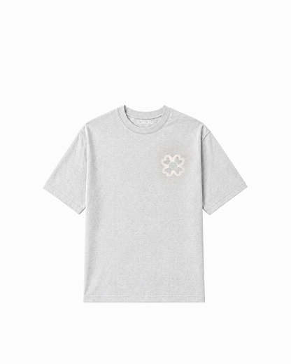 T-shirt Gris Cendré