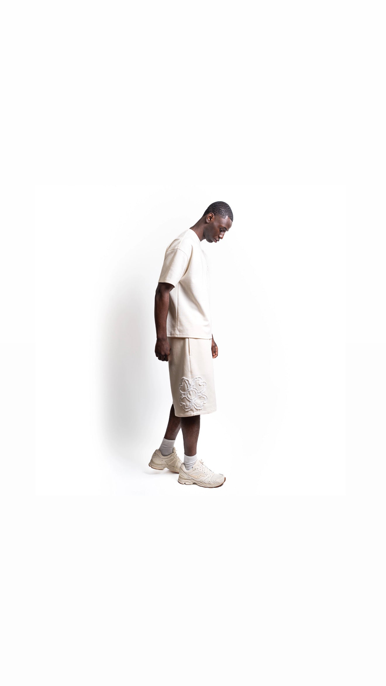 Short Beige Sable