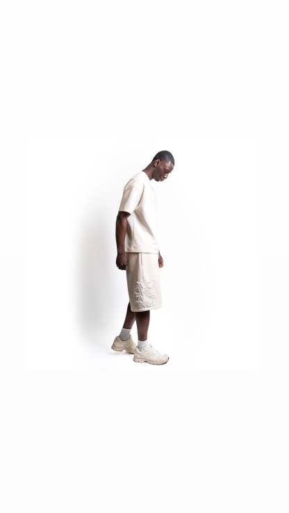 Short Beige Sable