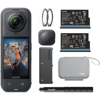 Insta360 X5 360 Action Camera Bundle