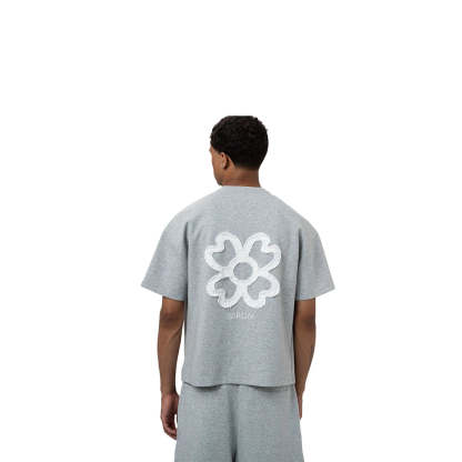 T-shirt Gris Cendré
