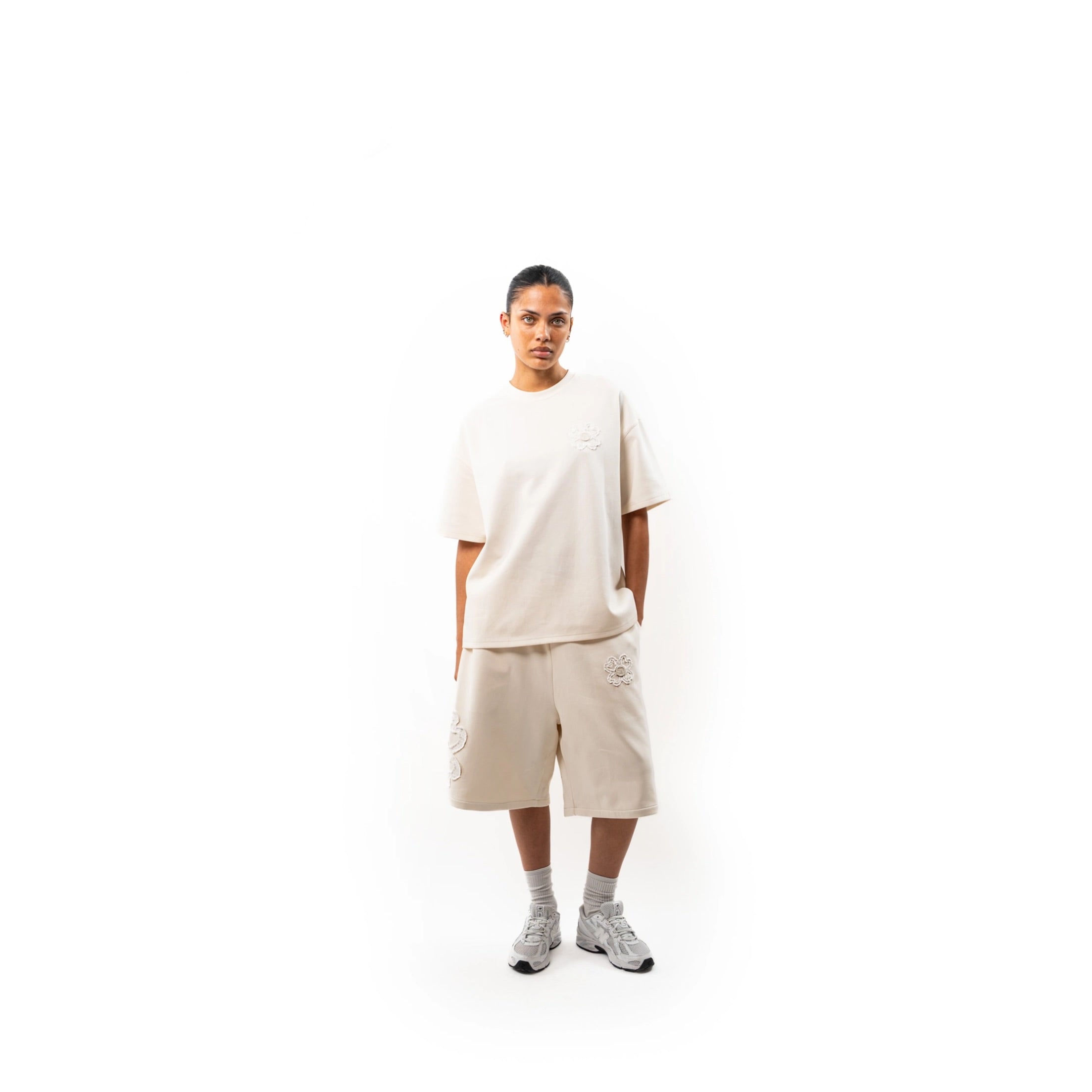 Short Beige Sable