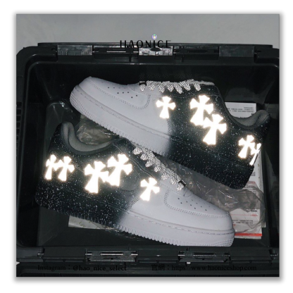 Nike Air Force 1 x Chrome Hearts
