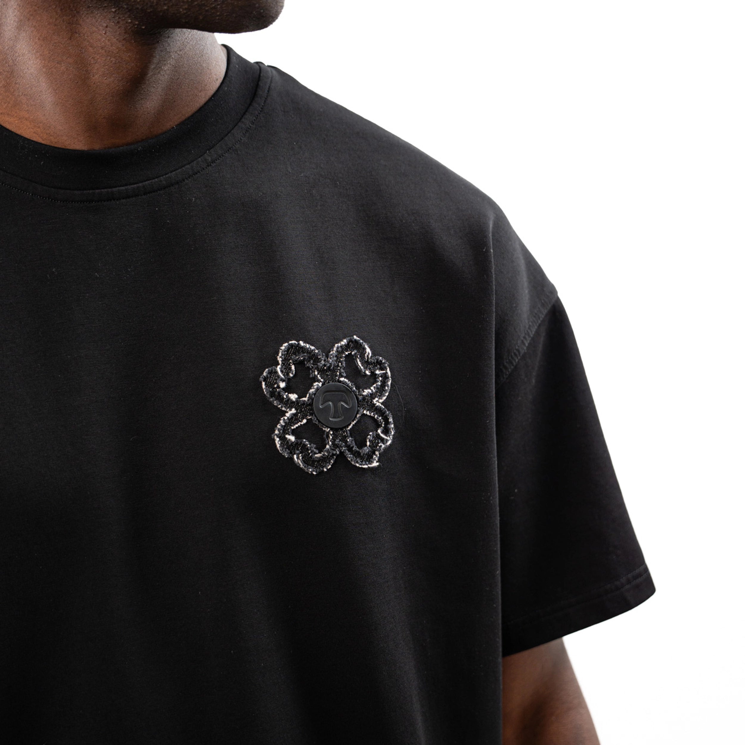 T-shirt Noir Obsidienne