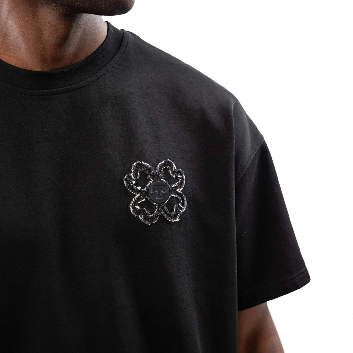 T-shirt Noir Obsidienne